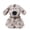 Dalmatian, variant on NCQ Stuffed Animals Dog Plush Toys Maltese Dog 16.5 inches Soft and Premium Puppy Plush Toy Gift for for Babies Children Adults, Beige/Grey