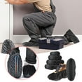 thumbnail image 1 of ERK 100 Disposable Slip Shoe Covers Black Non Woven Boot Covers Suitable For Indoor Breathable Slip And Durable Boots Stretchable Suitable For Everyone, 1 of 6