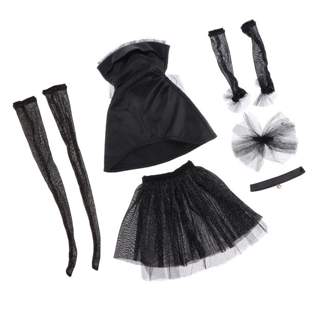 Vestido sin tirantes de muñecas Juguete Dress up DIY Kit para Muñeca 1/3 Magideal Vestido sin tirantes de muñecas