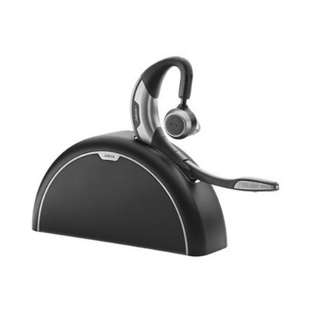 Refurbished Jabra Motion UC MS Bluetooth Headset Bundle w/ Travel & Charger (Best Uc Bluetooth Headset)