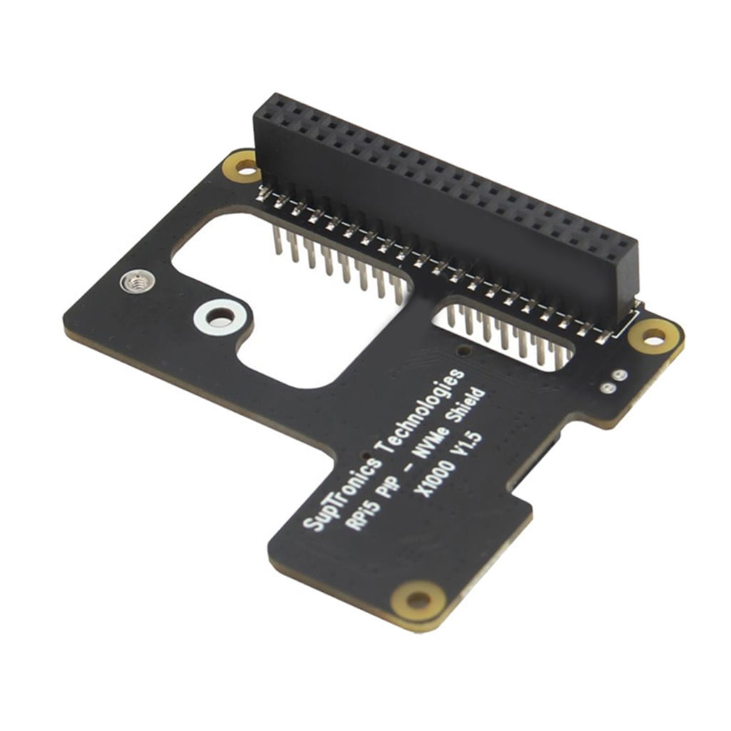 Convenient and Fast Storage Solution X1100 2.5" PCIE to M.2 NVME SSD Hard Drive Expansion Board for Pi 5