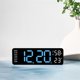 thumbnail image 4 of Large Digital Wall Clock Temperature and Humidity Week Display Electronic LED Table Alarm Clock 12/2, 4 of 5