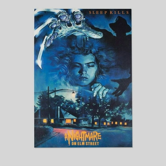 Halloween Movie Poster A Nightmare on Elm Street 1984 Poster One Sheet Wall Size 24''x36'' -Gategoo