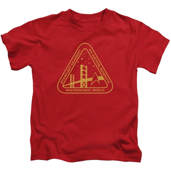 Star Trek - Gold Academy - Juvenile Short Sleeve Shirt - 4