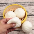 thumbnail image 6 of Valentines Dumpling Dough Squeeze Toys Decompression Big Bun Toys for Daily Office & At Home Simulated Steamed Bun, Large Colorful Dumplings Christmas Adults Stress Relief Sensory Ball, Dumpling, 6 of 8