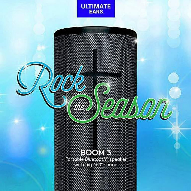 Ultimate Ears BOOM 3 Portable Waterproof Bluetooth Speaker, Black Ultimate Ears BOOM 3 Portable Waterproof Bluetooth Speaker, Black