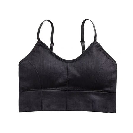 

Women Breathable Sports Bras Shockproof Padded Sports Bra Athletic Top For Yoga Gym Running Fitness
