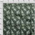thumbnail image 3 of oneOone Rayon Dark Green Fabric Floral Sewing Fabric By The Yard Printed Diy Clothing Sewing Supplies 56 Inch Wide, 3 of 5