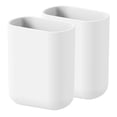 thumbnail image 3 of Miangastore 2Pcs Wall Mounted Electric Toothbrush Holder with Drainage for Razor Toothpaste and Comb Organizer, 3 of 8