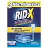 RID-X Septic Tank Treatment, 3 Month Supply Of Powder, 29.4oz, 100% Biobased
