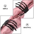 thumbnail image 3 of 4pcs Skeleton Hand Halloween Napkin Rings Napkin Buckles Napkin Holders Halloween Party Favors Home Dining Table Decor (Sliver), 3 of 7