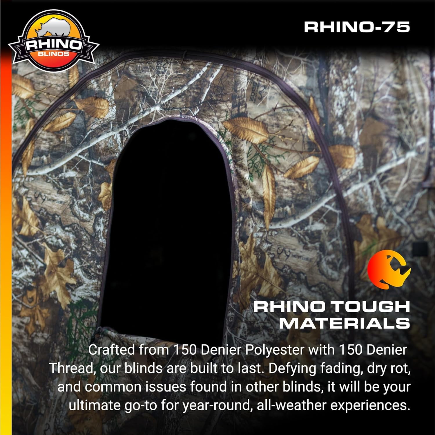 Rhino Blinds R-75 Hunting Blind