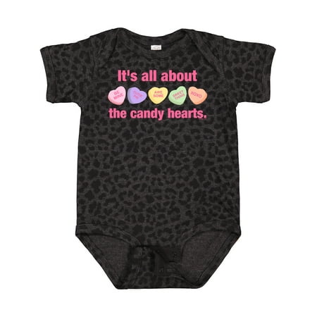 

Inktastic Candy Hearts II Gift Baby Girl Bodysuit