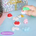 thumbnail image 3 of 50 Pieces Mini Squeezing Toys Easy to Clean Decoration Cute Soft Random Sensory Christmas, 3 of 9
