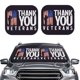 thumbnail image 2 of Fotbe Veterans Day2 Juego de 2 Piezas de Parasoles para Parabrisas | Bloqueador Solar para Auto | Accesorios Plegables para Protección Solar Interior-Large, 2 of 6