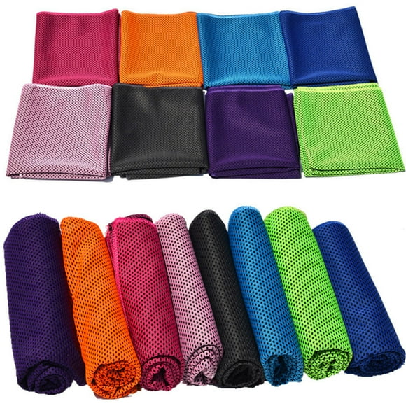BALAHAPY 2Ud Toalla Deportiva Refrescante Y Absorbente De Microfibra Para Ejercicio
