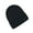 Black, variant on WREESH Fashionable and Cute Baby Toddler Beanie Knitted Solid Color Hat for Boys and Girls Green
