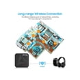 thumbnail image 6 of JIMTAB Bluetooth 5.0 Transmitter Receiver Portable HiFi Wireless Audio AUX Adapter Built-in Microphone NFC for Projector, 6 of 7