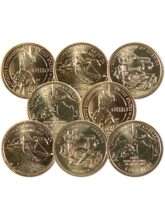 2023 P&D American Innovation Dollar 8 Coin Set Uncirculated