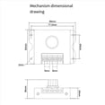 thumbnail image 5 of 10 Piezas DC 12V 24V LED Dimmer Switch 30A Regulador de Voltaje Controlador Ajustable para Tira de LED Atenuadores de Atenuación de Luz, 5 of 5