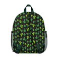 thumbnail image 3 of Lightweight School Bag Featuring Watercolor Cactus Art, Cute Small Backpack for School and Travel, 3 of 6