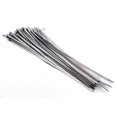 thumbnail image 2 of Stainless Steel Cable Zip Tie, 50 X 500mm Metal Locking Exhaust Pipe Header, Multi Purpose Cable Ties with Smooth Rounded Edges,  Steel Secure Fastening for Construction,, 2 of 7