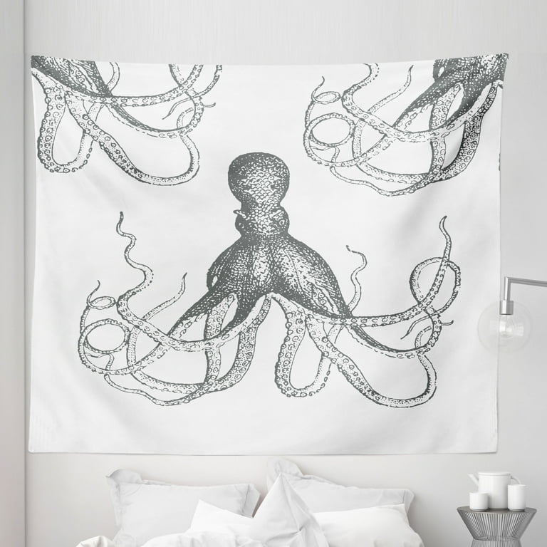 Octopus tapestry hotsell