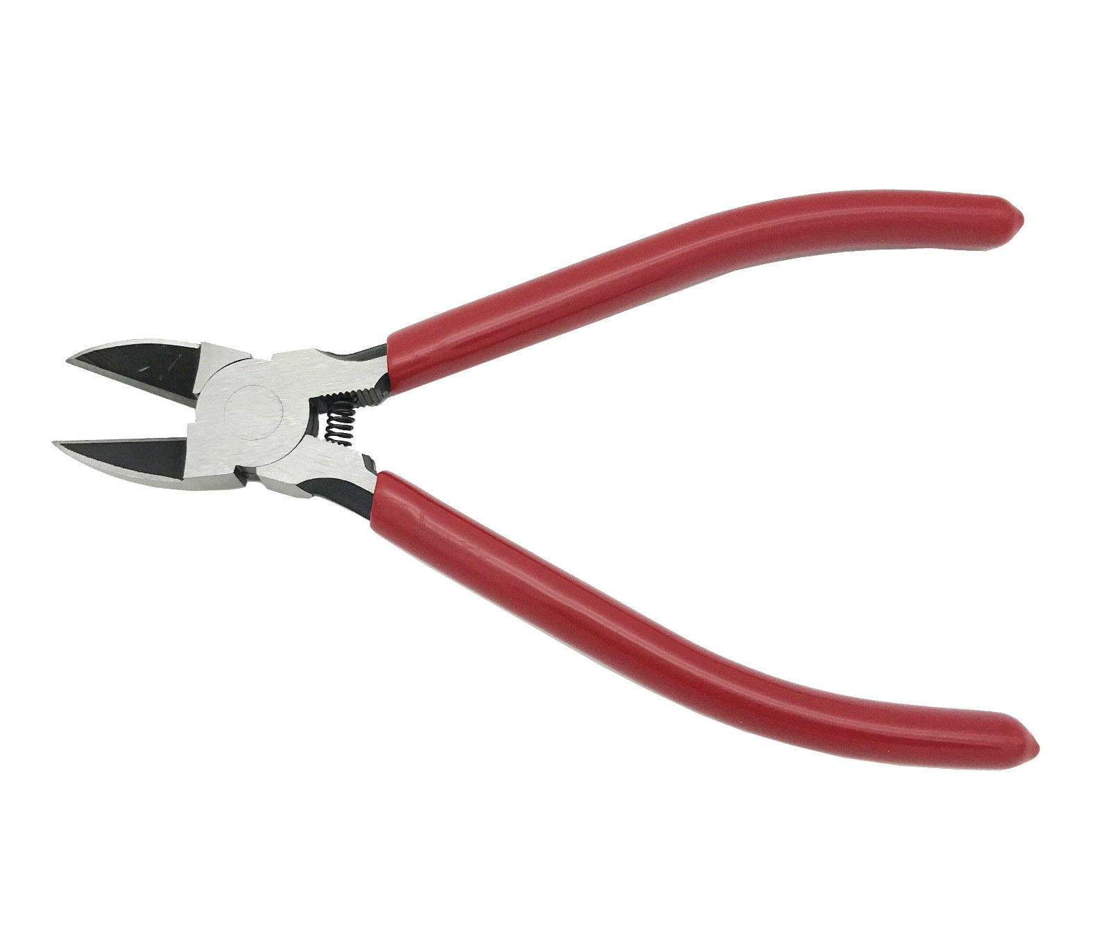 Plastic Handle Diagonal Cutter Plier Jewelry Making 6 Inches Hand Repair Tool
