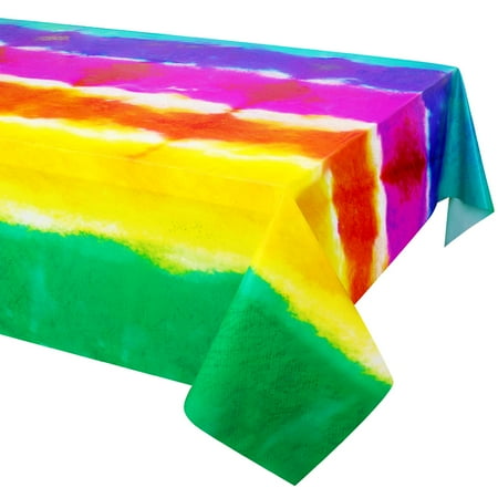 

2 Pieces Tie Dye Tablecloths Tie Dye Tablecloth R