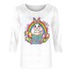 thumbnail image 3 of Tops de Cuello Redondo para las Mujeres Blusas Casuales 3/4 Manga Estampado de Carnaval Camiseta de Moda de Verano, 3 of 7