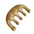 thumbnail image 5 of Green sandalwood massage comb Meridian comb massage scalp sandalwood comb household sandalwood female comb-Green sandalwood-Small fat hand, 5 of 5