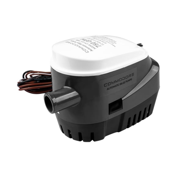 Bomba de achique automática COMMODORE Serie 60 750 GPH/ 12 V