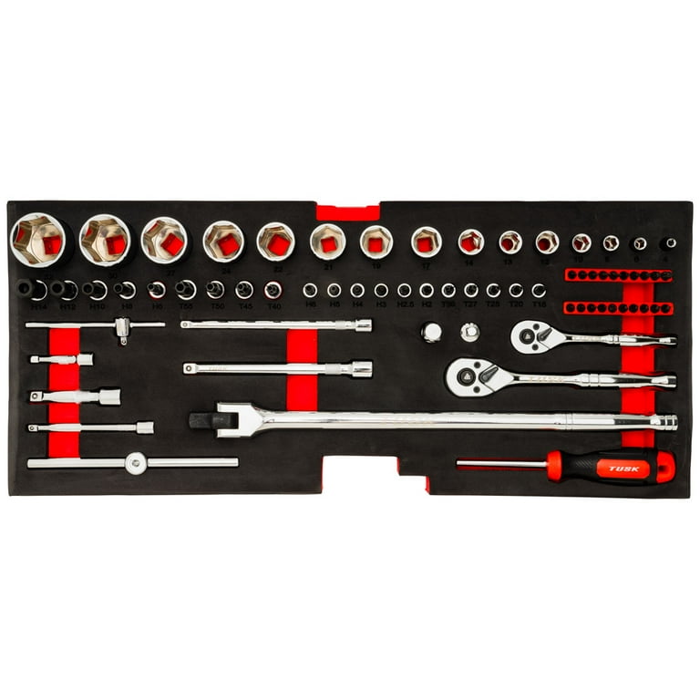Tusk Moto Toolbox W/Tools - Strike Green - Walmart.com