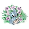 thumbnail image 2 of Women's Lilo & Stitch Sketchy Ukulele Graphic Tee White Small, 2 of 4