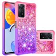 thumbnail image 1 of Funda para Xiaomi Redmi Note 11 Pro Transparente con Brillos Carcasa Protectora Antigolpes con Glitter Brillante, 1 of 5