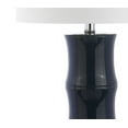 thumbnail image 3 of JONATHAN Y Tiki 26.5" Ceramic LED Table Lamp, Navy, JYL3015A, 3 of 8