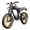 Black, variant on Electric Bike for Adults, 750W Motor, 20"x4" Fat Tire, E Mountain Bike, 48V/15.6AH Battery,UL2849