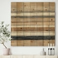 thumbnail image 2 of Designart 'Circle Geometric Natural Balance III' Mid-Century Modern Transitional Print on Natural Pine Wood, 2 of 3