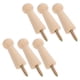 thumbnail image 4 of 6 ganchos de madera para pared, para colgar toallas en la puerta, de madera maciza, pequeños y decorativos., 4 of 8