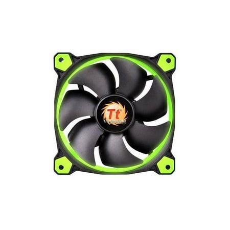 - Thermaltake Riing 120mm Green LED Case Fan