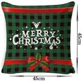 thumbnail image 2 of Juego de 4 fundas de cojín navideñas, fundas de almohada navideñas, fundas de cojín para sofá, fundas de almohada decorativas Hermosa Navidad (c), 2 of 5