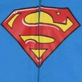 thumbnail image 2 of DC Comics Justice League Superman Newborn Baby Boys Zip Up Costume Coverall and Cape Newborn, 2 of 5
