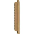 thumbnail image 4 of 18"W x 24"H Arch Top Gable Vent (23"W x 29"H Frame Size): Unfinished, Functional, Rough Sawn Western Red Cedar Gable Vent w/ Brick Mould Face Frame, 4 of 13