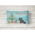 thumbnail image 2 of Carolines Treasures CK3505PW1216 Pekingese Christmas Tree Canvas Fabric Decorative Pillow, 12H x16W, multicolor, 2 of 4
