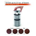 thumbnail image 4 of Commercial Chef Electric Coffee Grinder, Brushed Stainless Steel Texture and Transparent Lid, 4 of 5