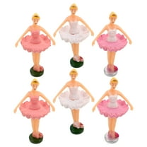 UPOUART Set of 6 Dancing Ballerina Music Box Figurines Vintage Style Romantic Desk Decor Accessories