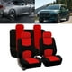 thumbnail image 4 of Fundas Universales para Asientos Coche Juego Fundas Transpirables para Asientos Vehículos (rojo), 4 of 9