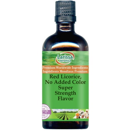 - Red Licorice, No Added Color Super Strength Flavor (1 oz, ZIN: 527912)