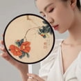 thumbnail image 4 of Shisuyan 20pcs Fan Frame Handcrafts Hand Fan Making Material Unfinished Fan Frame, 4 of 9