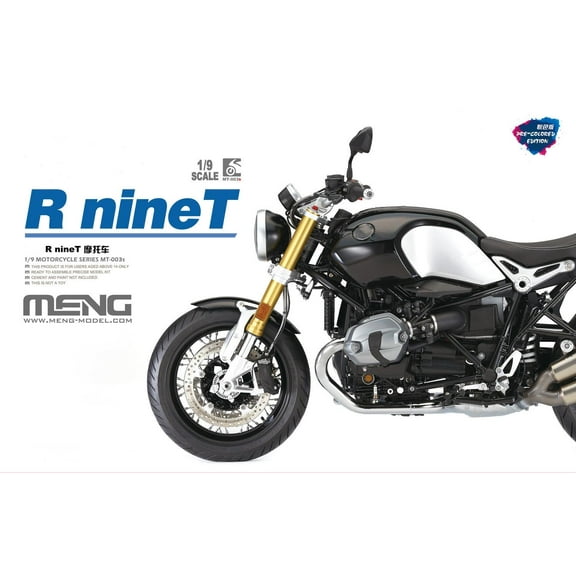 MENG MT-003S 1/9 Scale MOTORCYCLE SERIES PRE-COLORED EDITION Model Kit